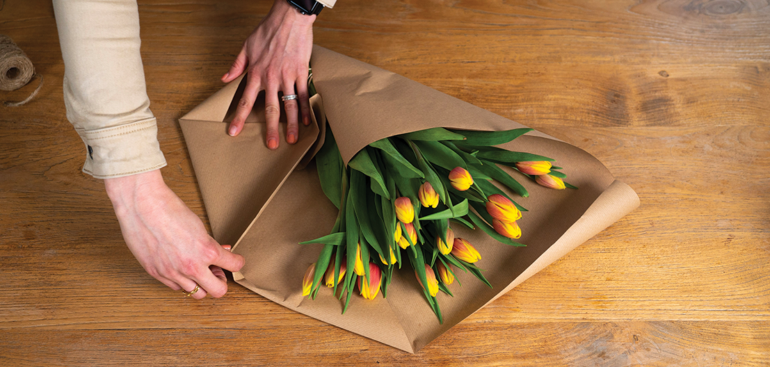 DIY 1 - Pak je bostulpen in zoals een echte bloemist