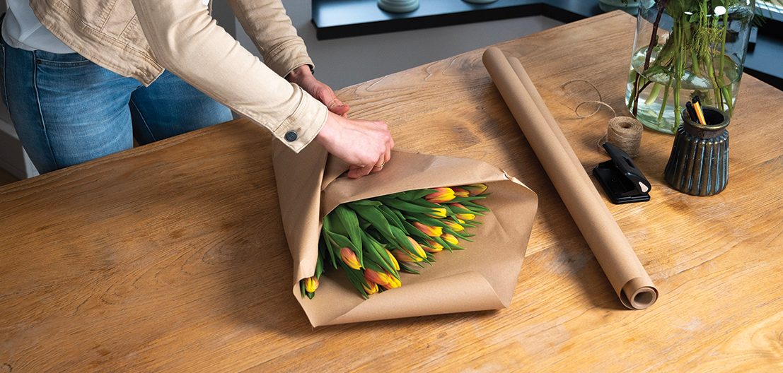 DIY 1 - Pak je bostulpen in zoals een echte bloemist