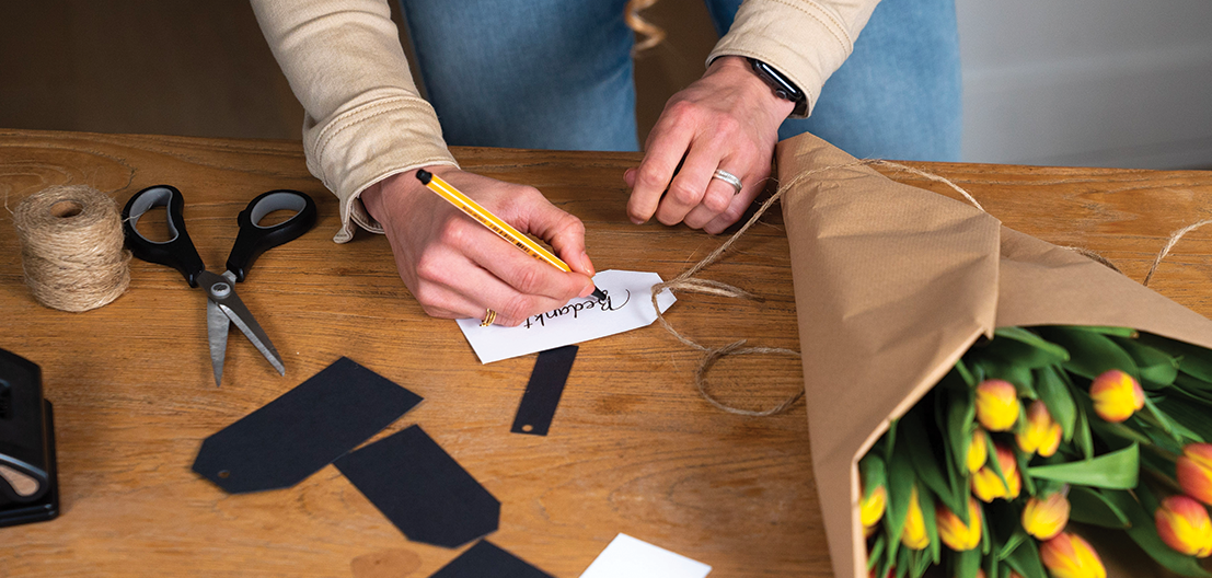DIY 1 - Pak je bostulpen in zoals een echte bloemist