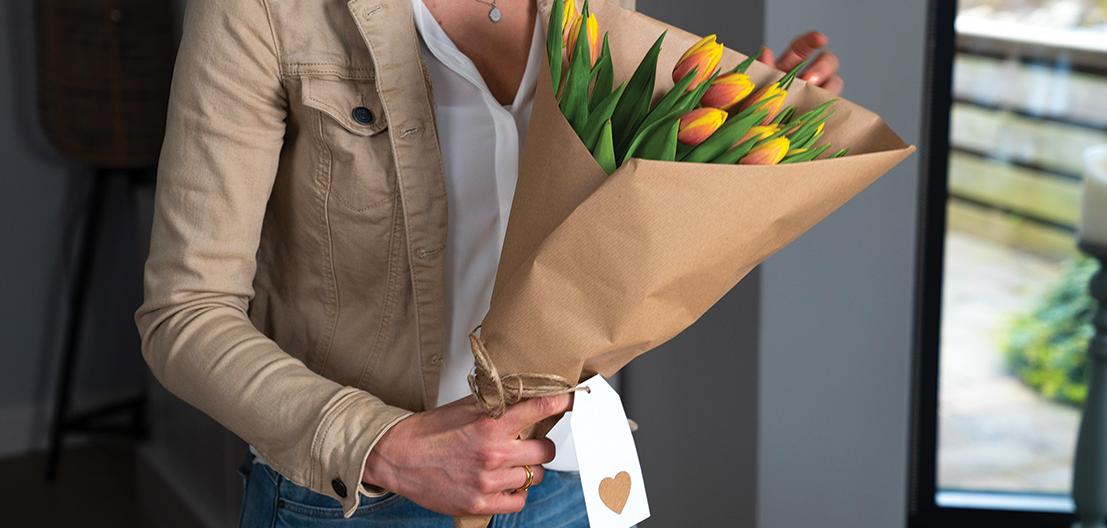 DIY 1 - Pak je bostulpen in zoals een echte bloemist