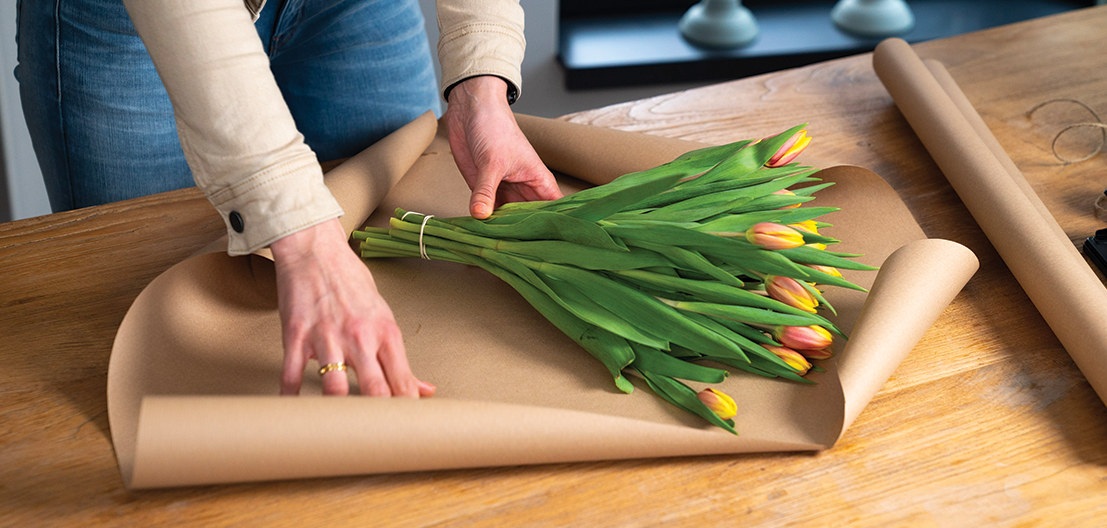 DIY 1 - Pak je bostulpen in zoals een echte bloemist