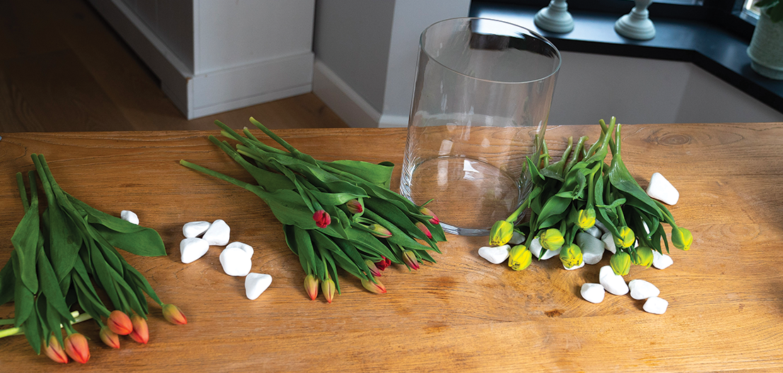 DIY 2 - Fleur je woning op en maak  je vaas op een originele manier op.