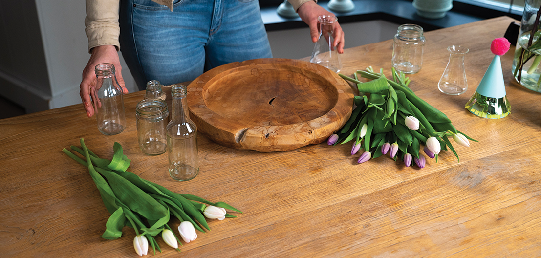 DIY 3 - Een feestelijk plateau voor elke gelegenheid.