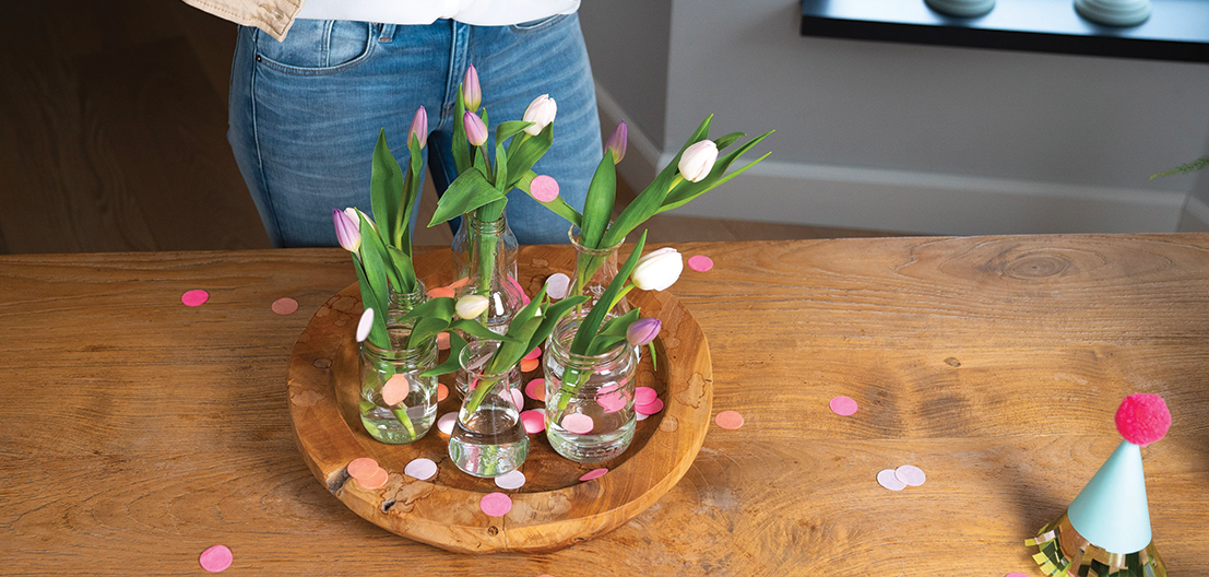 DIY 3 - Een feestelijk plateau voor elke gelegenheid.