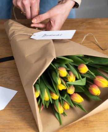 DIY 1 - Pak je bostulpen in zoals een echte bloemist
